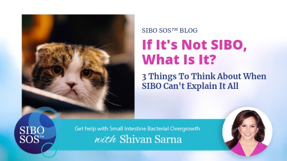 3 Things To Think About When It’s Not SIBO