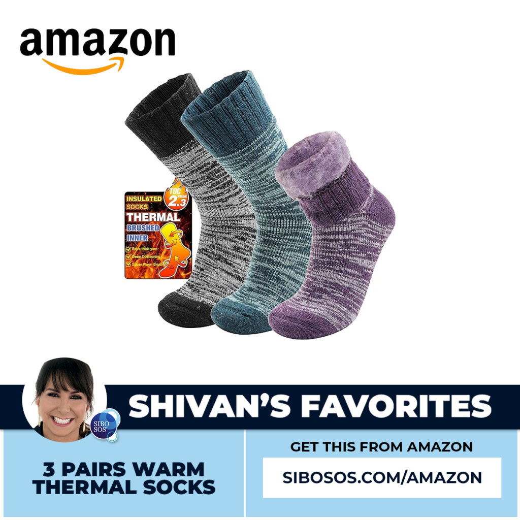 3 Pairs Warm Thermal Socks