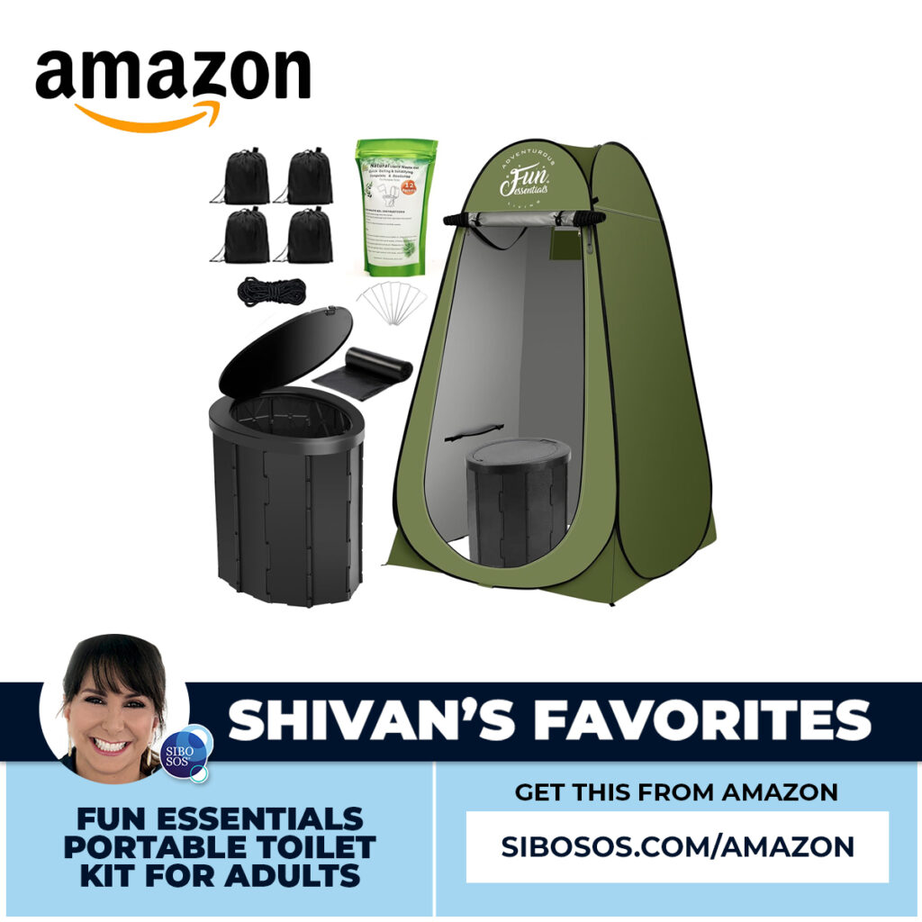 FUN ESSENTIALS Portable Toilet Kit For Adults