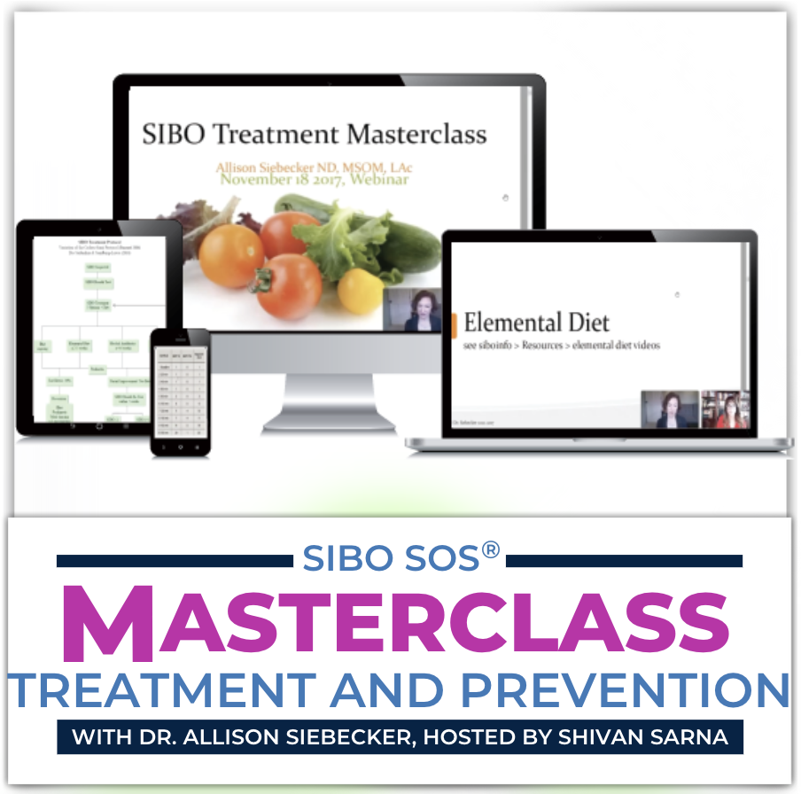 SIBO SOS Masterclass Treatment with Dr. Siebecker