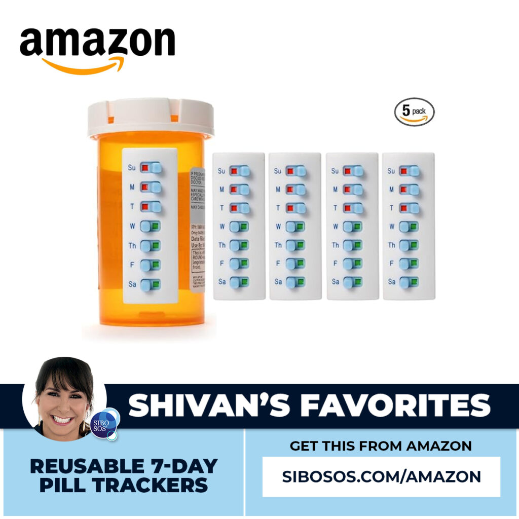 Reusable 7-Day Pill Trackers