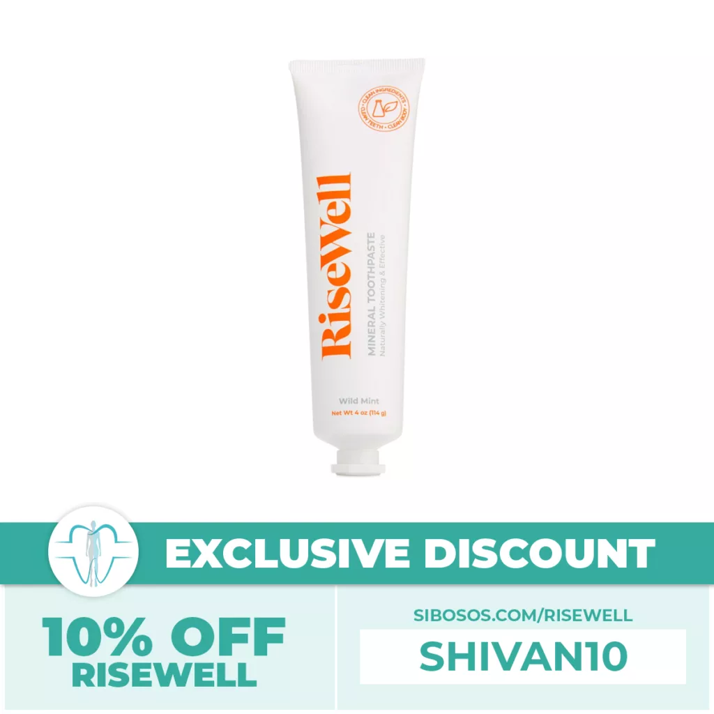 Get 10% off from Risewell Toothpaste