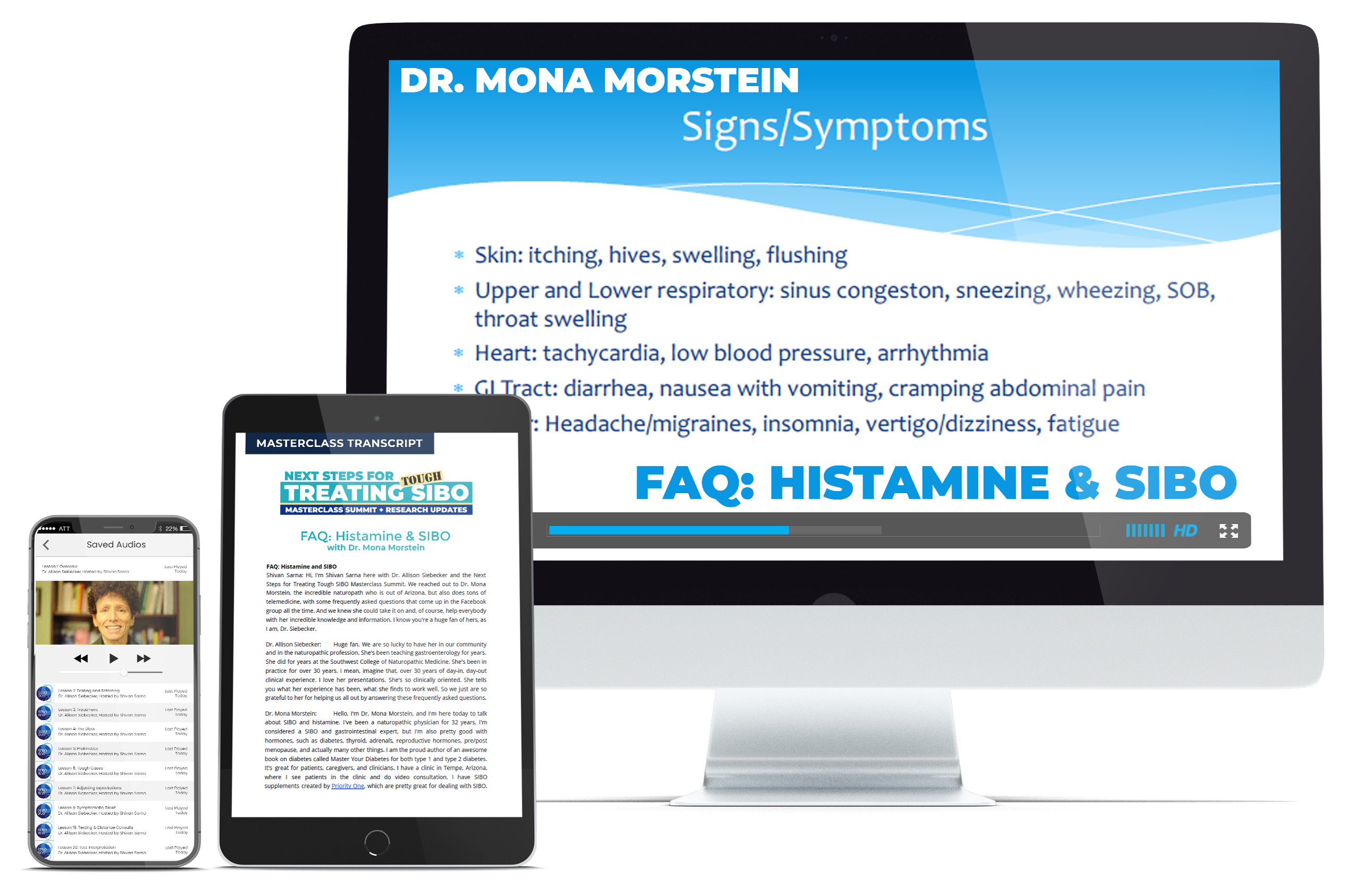 FAQ: Histamine and SIBO​​ with Dr. Mona Morstein