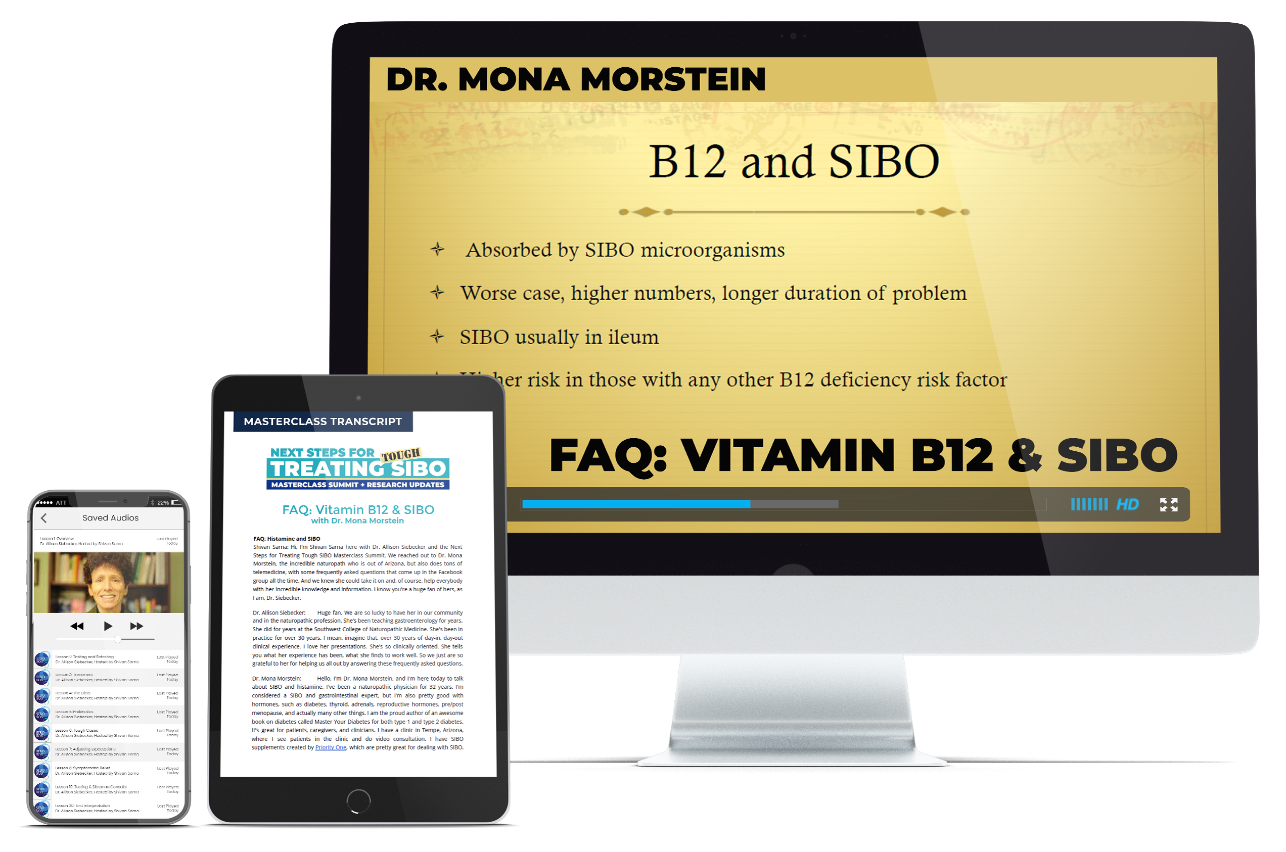 FAQ: Vitamin B12 and SIBO ​​​with Dr. Mona Morstein