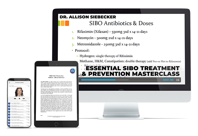 SIBO Treatments & Prevention with Dr. Allison Siebecker