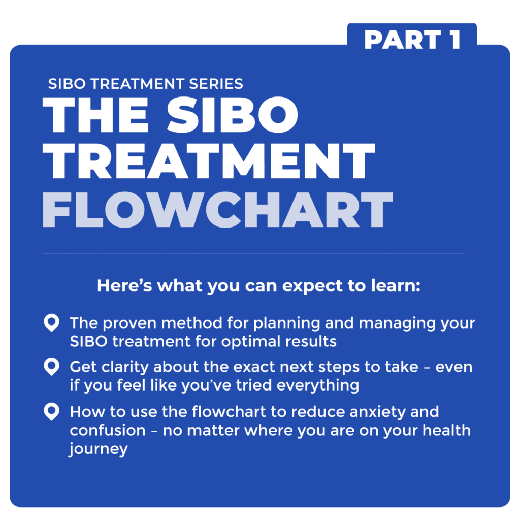 The SIBO Treatment Series - Part 1 - The SIBO Treatment Flowchart