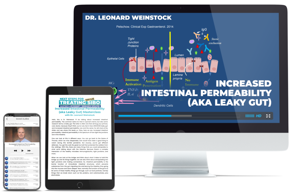 The GI Mysteries Bundle: (BONUS) Leaky Gut Masterclass with Dr. Leonard Weinstock