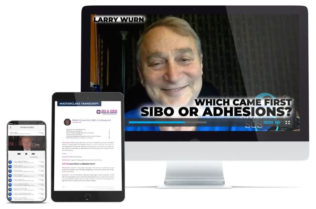 Which Came First: SIBO or Adhesions with Larry Wurn ($59 value)
