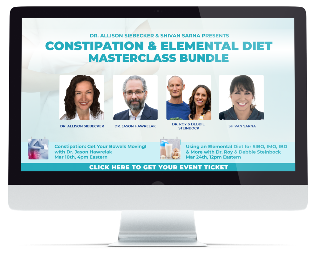 Constipation & Elemental Diet Masterclass Bundle