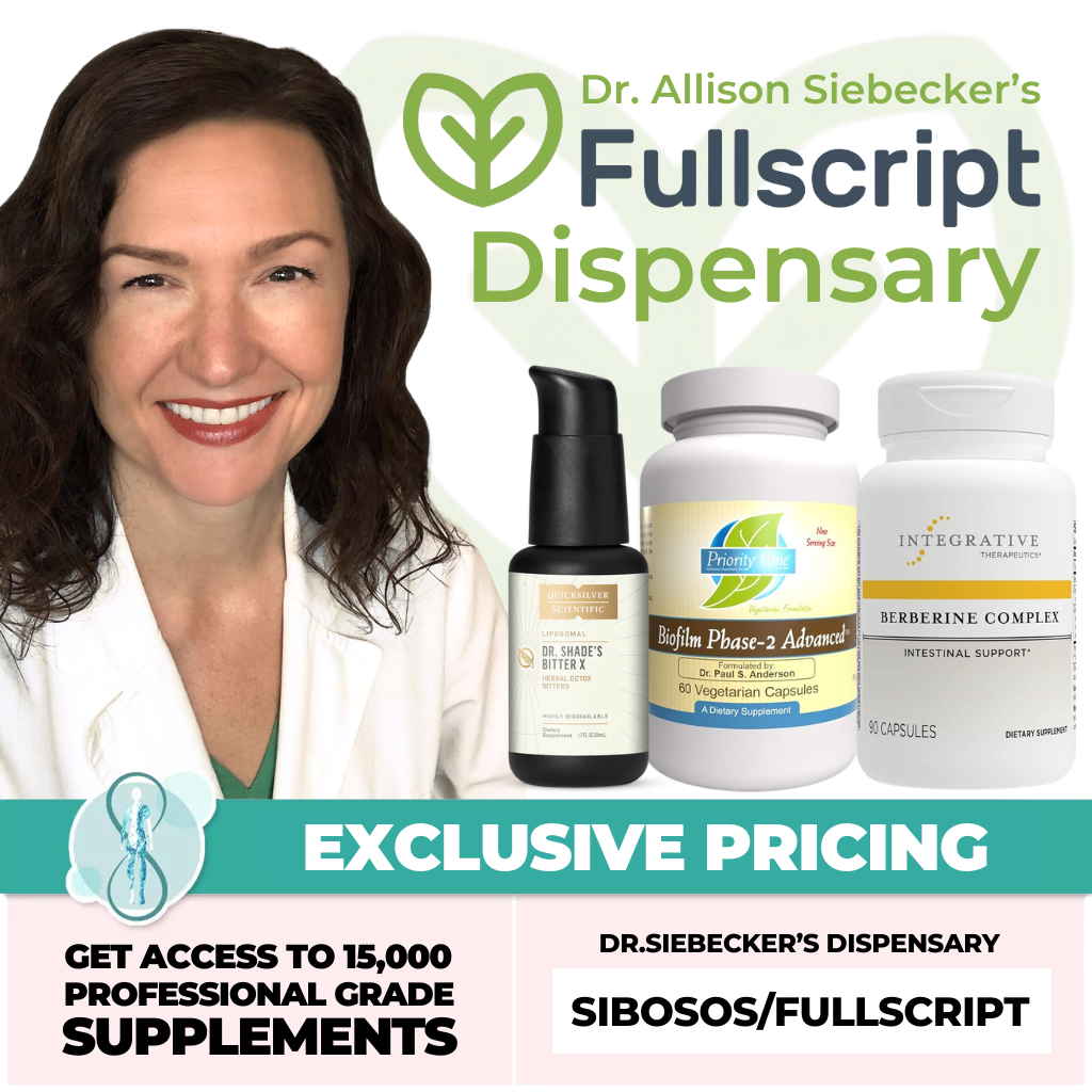 Fullscript SIBOSOS Shop Lymph Section