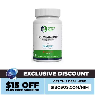 Save $15 off + Free Shipping of Holoimmune from Healthy Gut