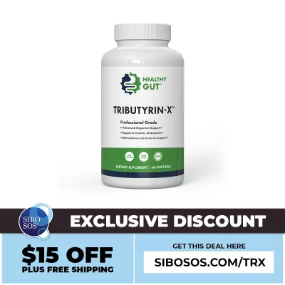 Get $15 Off + Free Shipping of Tributyrin-X from Healthy Gut